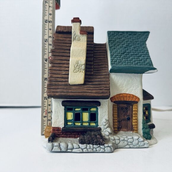 Our Town Porcelain Collectable 1st Edition The Miller House 1993 In Box VTG - Picture 11 of 15